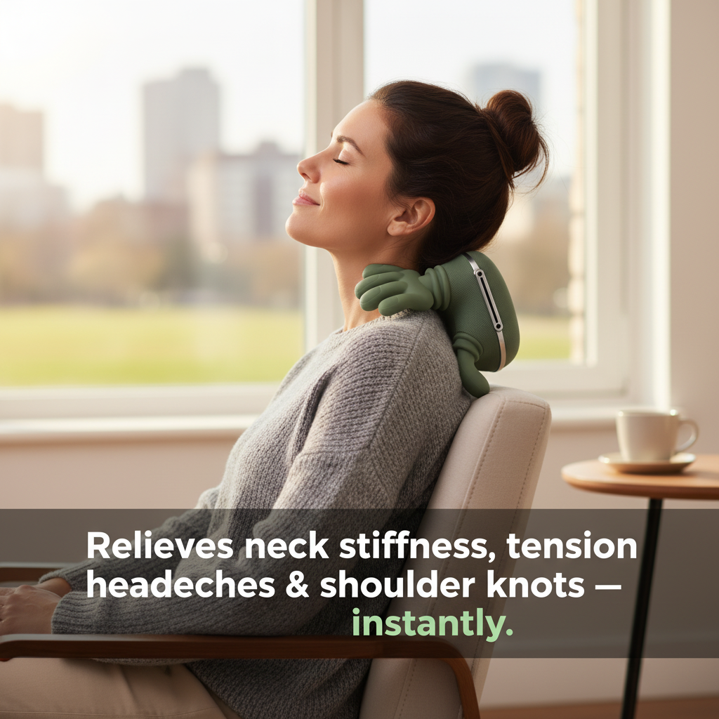 KneadPal™ - Deep Relief Neck & Shoulder Massager
